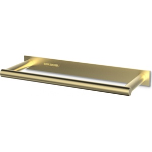 DECOR WALTHER Закачалка на релса за кърпи Mikado Frame 21 см матов месинг (0523711)