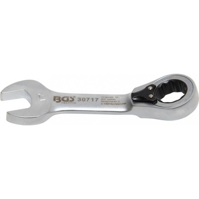 BGS technic kľúč vidlica-očko s račňou krátky 17 mm BGS 30717