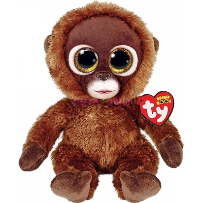 TY Beanie Boos Chessie hnědá opička 36391 15 cm