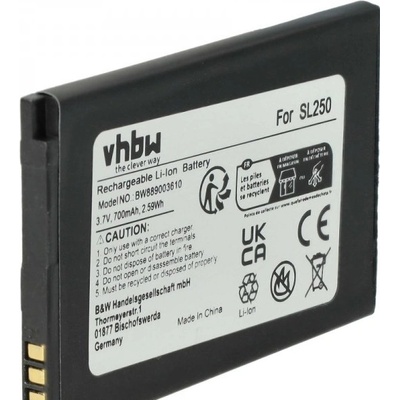 VHBW Батерия за Beafon SL250, 700 mAh (889003610)