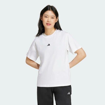 adidas Dámske tričko ESSENTIALS SMALL LOGO biela čierna