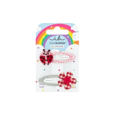 Invisibobble Kids Snap Clipstar Happy Ladybird 2 ks, Happy Ladybird