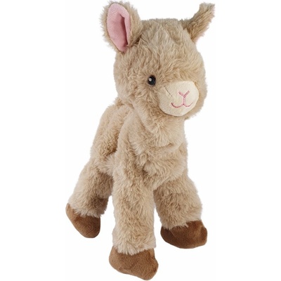 Nobby Plyšová alpaca s lanom 30 cm: roztomilá hračka pre stredne veľkých psov bez pískatka