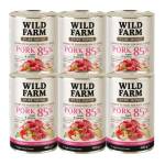 WILD FARM PURE MONO Свинско с ябълка и киноа 6x400 г - монопротеинова храна за кучета - amizoo - 26,05 лв