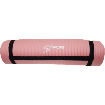 S-Sport постелка за йога / фитнес постелка, дебела, цвят малва