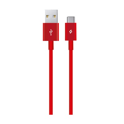 Ttec Кабел AlumiCable Type C 2.0 Charge/Data Cable - Червен, 116244