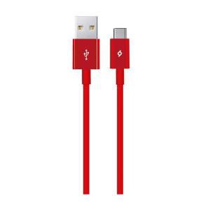 Ttec Кабел AlumiCable Type C 2.0 Charge/Data Cable - Червен
