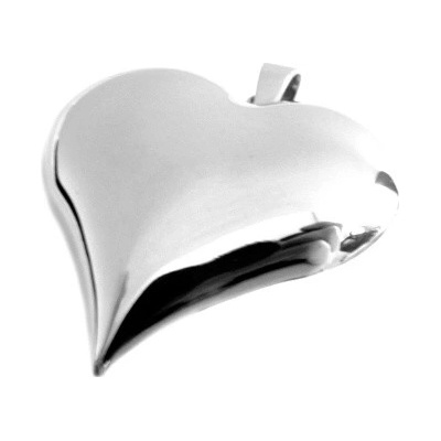 Steel Jewelry Přívěsek srdce z chirurgické oceli PR160218