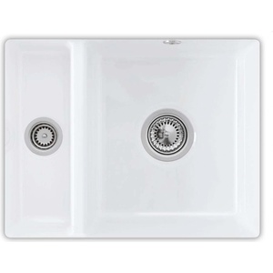 Villeroy & Boch Subway 60 - Керамична мивка 55х44 см, CeramicPlus, Stone White 675801RW (675801RW) Мивка за вграждане