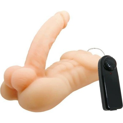 Baile Temptation Bigger Man Multispeed Naturalistické fantomové dildo s vibracemi Tělový
