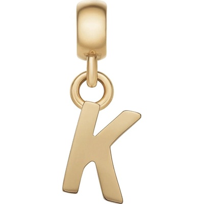 Daniel Wellington Pozlátený prívesok písmeno "K" Charms DW00400494