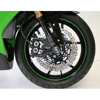 Chrániče přední vidlice, Kawasaki ZX10-R '08-, černé