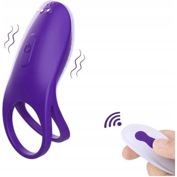 Amzing Toy Trap RTC vibrační kroužek na dálkové ovládání s 9 vibračními režimy