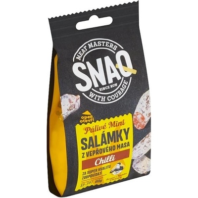 Snaq Mini salámky s chilli 60 g