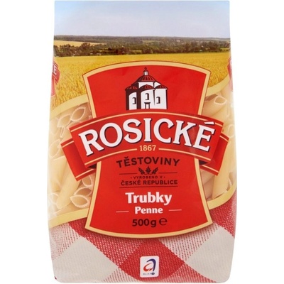 Rosické Těstoviny Penne trubky 0,5 kg