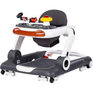 Chipolino Детска проходилка 4 в 1 Chipolino - Little Explorer, сива (PRLE02501GY) - baby Проходилка