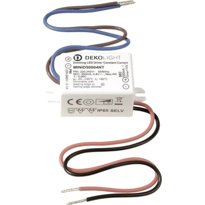 Deko Light MINI, DIM, CC, D LED driver konstantní proud 4 W 0.50 A 4 - 8 V/DC stmívatelný 1 ks