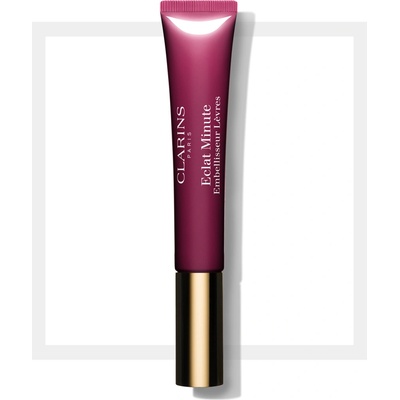 Clarins Instant Light Natural Lip Perfector Rtěnka 08 Plum Shimmer 12 ml