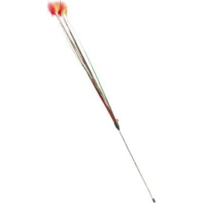 Trixie vánoční škádlítko s peříčky a rolničkou 31 cm