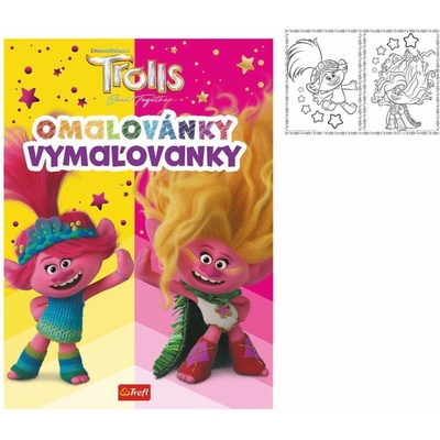 Omalovánky Vymalovánky Trollové 2