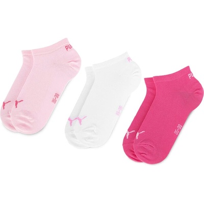 PUMA Комплект 3 чифта къси чорапи дамски Puma 261080001 Pink Lady 422 (261080001)