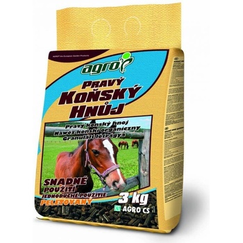 Agro hnojivo Pravý kravský hnůj 3 kg