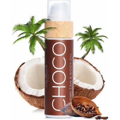 COCOSOLIS Choco tanning oil 110ml - Brown (Clear)