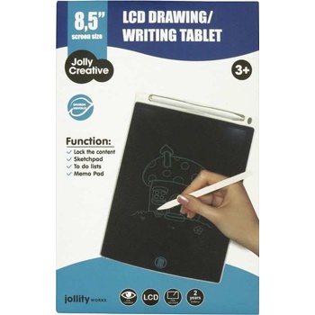 Kidea Psací a kreslící tablet LCD Černá