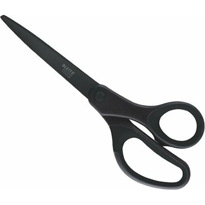 Nožnice, kancelárske, neprilnavé, 20,5 cm, LEITZ Titán, čierne