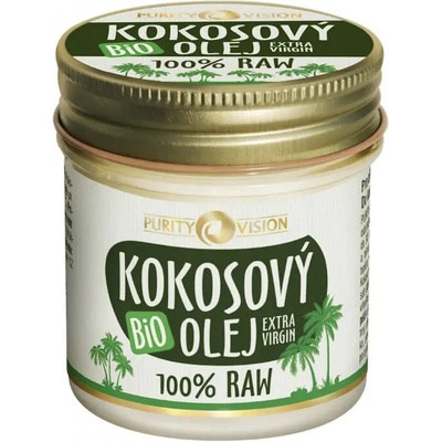 Purity Vision kokosový olej bio raw 0,12 l