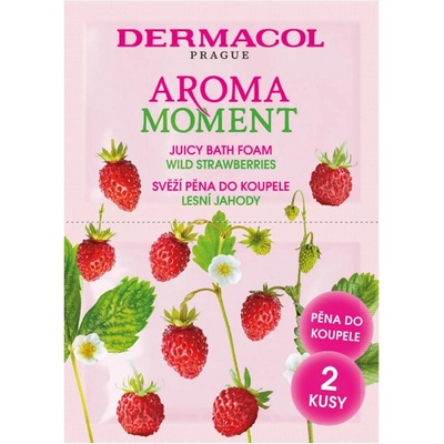 Dermacol Aroma Moment Lesní jahody pěna do koupele 2 x 15 ml – Zboží Dáma