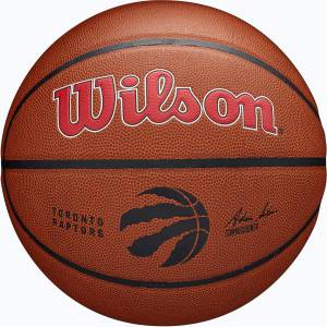Wilson NBA Team Alliance Toronto Raptors кафяв размер 7 баскетбол