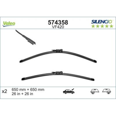 Valeo Silencio X-TRM 650+650 mm ST VM420