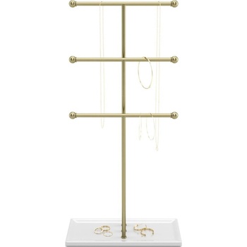 Umbra Trigem stojan na šperky zlatá