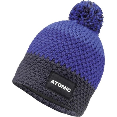 Atomic Alps kids beanie Cobalt blue /Electric blue /dark Denim