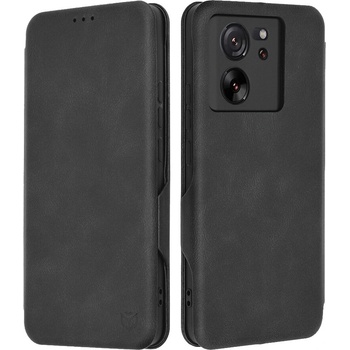 Techsuit Safe Wallet Plus Otváracie ochranné Puzdro - Xiaomi 13T / 13T Pro - Čierne