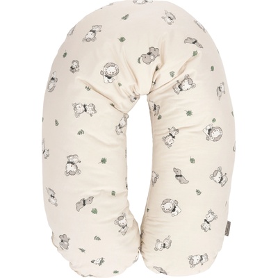 Lorelli Възглавница за кърмене Lorelli - Jungle, 190 cm, бежова (20810066801)