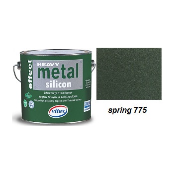 Vitex Heavy Metal Silicon Effect - štrukturálna kováčska farba 775 Spring 0,75L 0579