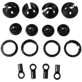 HOBAO Капачки за амортисьори Хобао Hobao Shock Nylon Set H90049 (H90049)