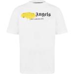 Palm angels Тениска PALM ANGELS Men's London T-Shirt - White Yellow