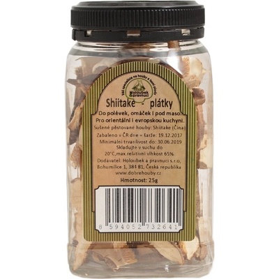 Holoubek & pravnuci Houba Shiitake sušená 25 g