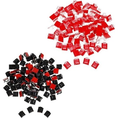 100PCS nastavitelných kabelových svorek Samolepící kabelová svorka Nylonové drátěné svorky s 3M – Hledejceny.cz