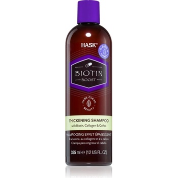 HASK Biotin Boost подсилващ шампоан за обем 355ml