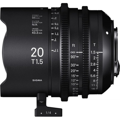 SIGMA 20mm T1.5 FF PL-mount