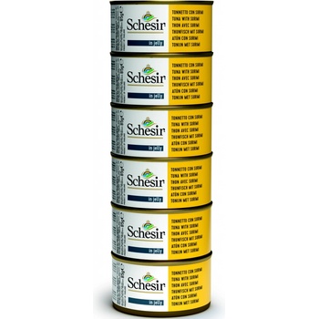 Schesir Cat Adult tuňák/surimi 6 x 85 g