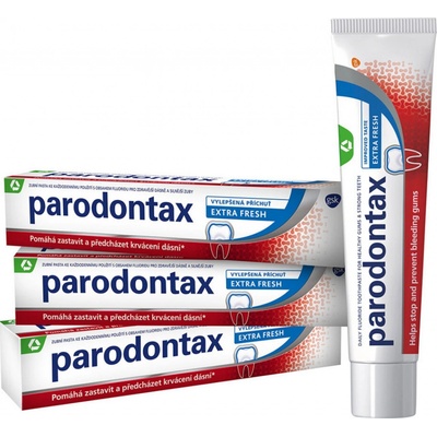 Parodontax Kompletní ochrana Extra Fresh 3 x 75 ml – Sleviste.cz