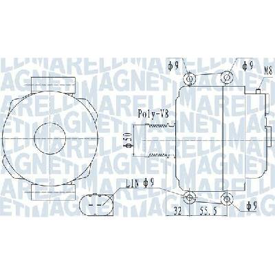 generátor MAGNETI MARELLI MQA2055