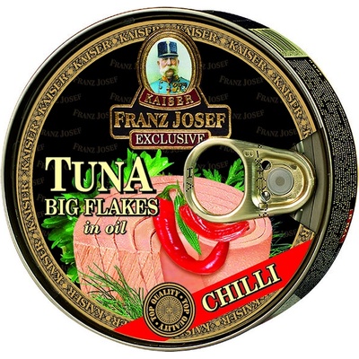 Kaiser Franz Josef Exclusive Tuniak kúsky v slnečnicovom oleji s chilli 170 g
