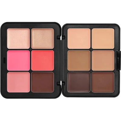 Make Up For Ever Paletka na tvář HD Skin Face Essentials Palette H3 Tan to Deep 27 g – Zboží Dáma