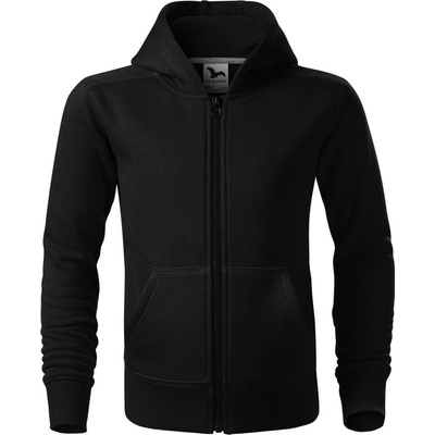 Malfini Detská mikina Trendy Zipper - Černá